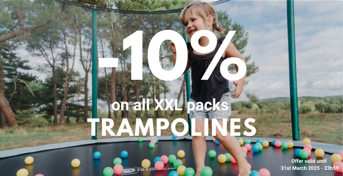 XXL PACK TRAMPOLINE OFFER